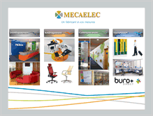 Tablet Screenshot of mecaelec.net